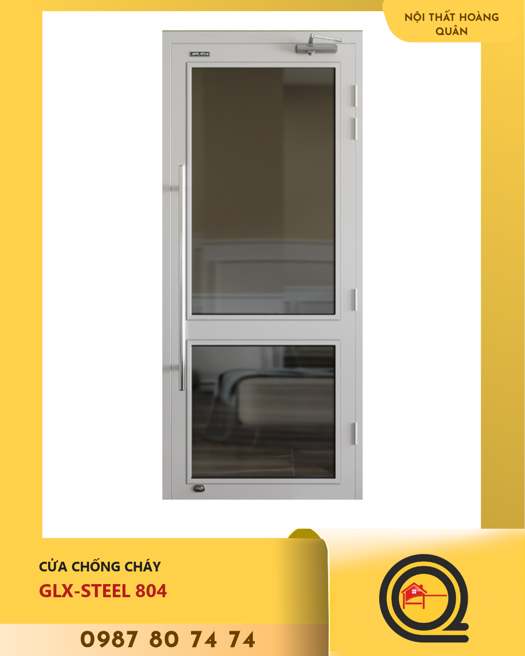 Cửa Chống Cháy GLX-STEEL 804